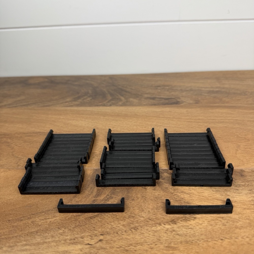 40 BACHMANN G GAUGE BIG HAULERS TRACK CONNECTING CLIP CURVED + STRAIGHT